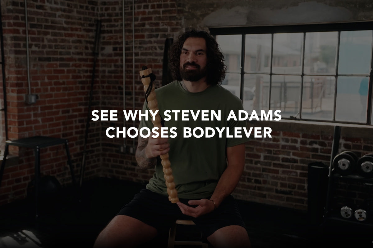 Load video: Professional athlete Steven Adams explains why he chooses and trusts BodyLever for muscle recovery and pain relief