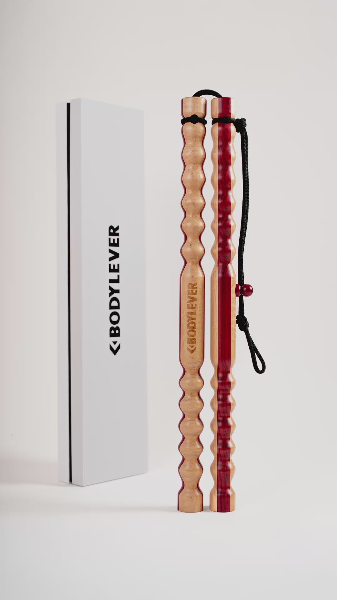 Load video: BodyLever Elite Max - White Violet