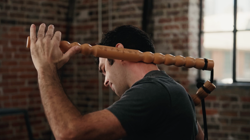 Steven Terry Body Lever Demo of Neck and Shoulder