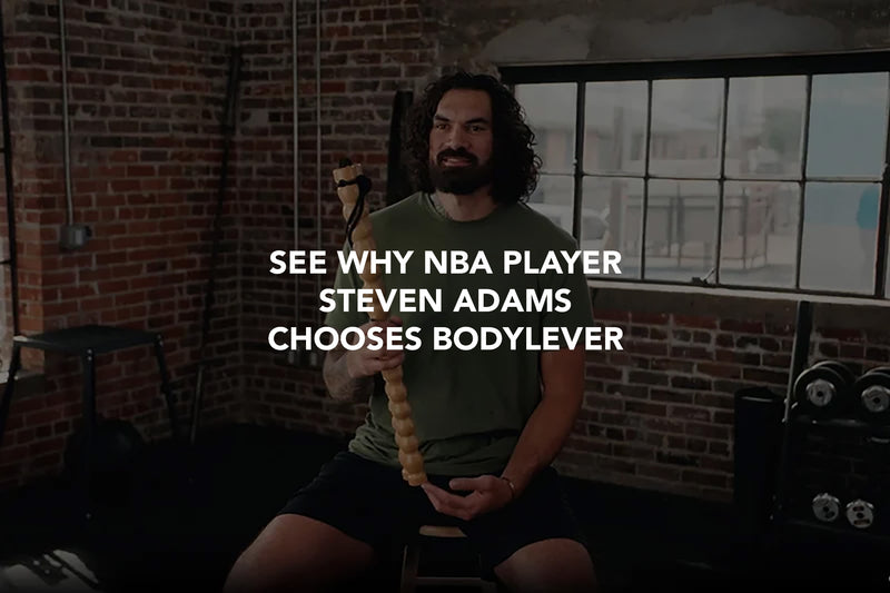 Professional athlete Steven Adams explains why he chooses and trusts BodyLever for muscle recovery and pain relief
